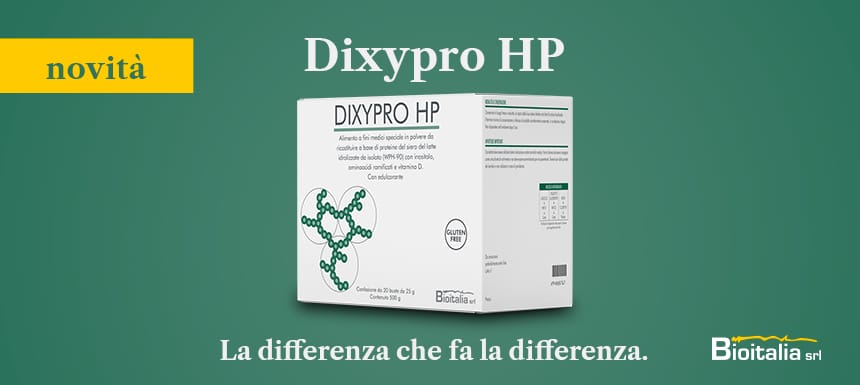 DIXYPRO HP: il nuovo Brand Bioitalia a base di proteine del siero del latte
